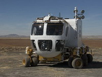 прототип лунохода завершил путешествие по пустыне