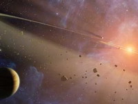 у соседней звезды нашли два пояса астероидов
