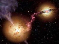 астрономы отодвинули в прошлое появление сверхмассивных черных дыр
