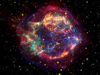 инфракрасное эхо рассказало о взрыве сверхновой