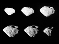 зонд  розетта  передал снимки  бриллиантового  астероида