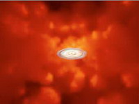 астрономы сделали окрестность черной дыры видимой