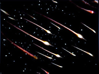 большое количество новых метеорных дождей обнаружили астрономы