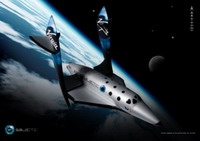 virgin galactic продемонстрировала ракетоплан и самолет-носитель