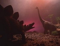 ученые: динозавры вымерли за несколько часов